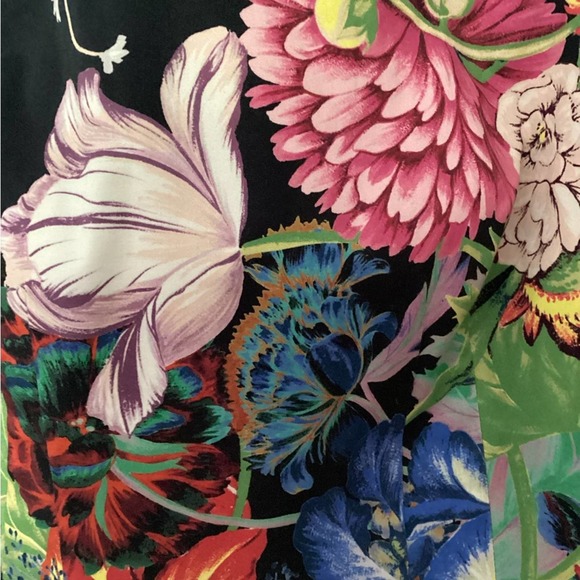 Anthropologie Multicolor Floral Midi Dress - Picture 7 of 7